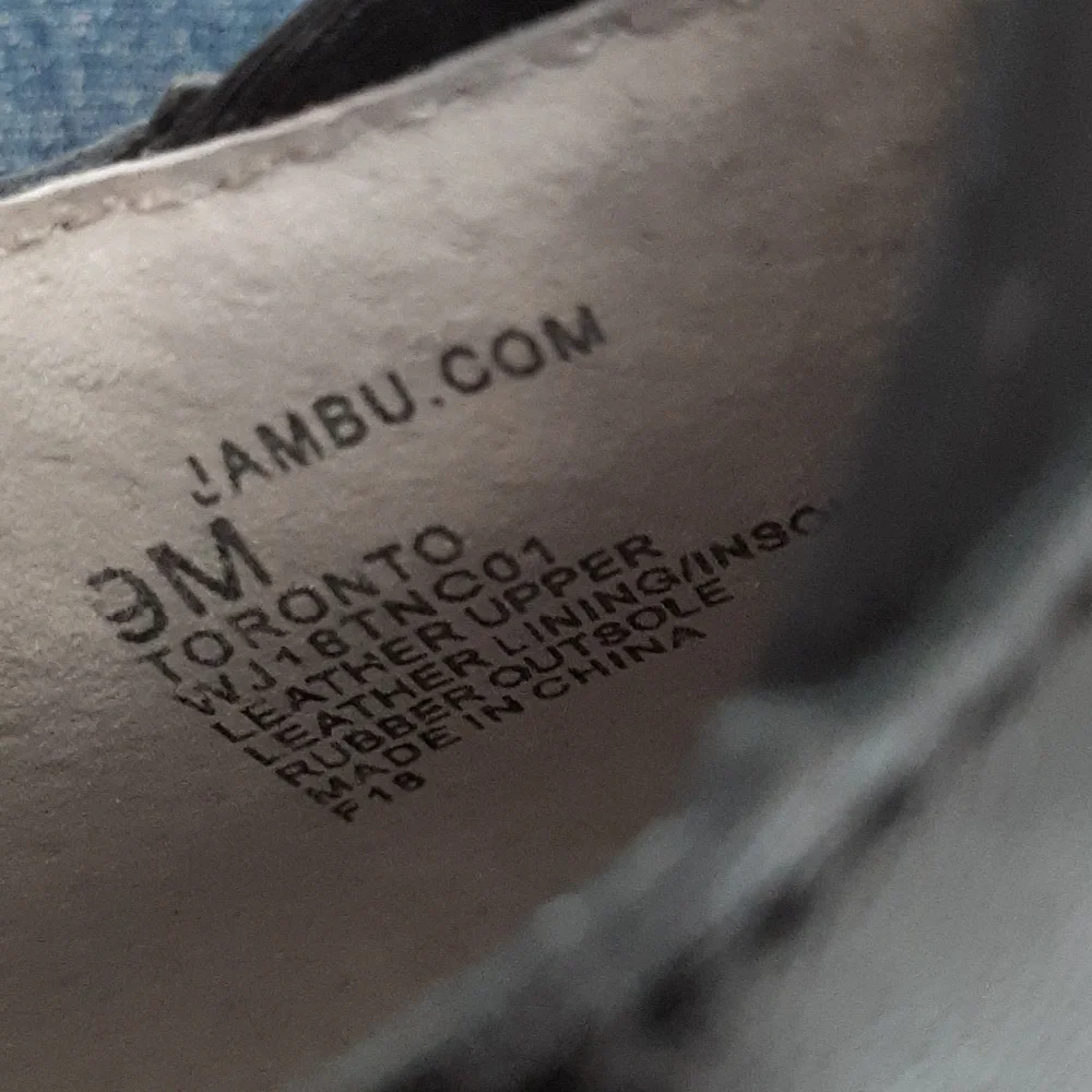 Jambu Toronto Black 9M Shoes NIB - Picture 10 of 10